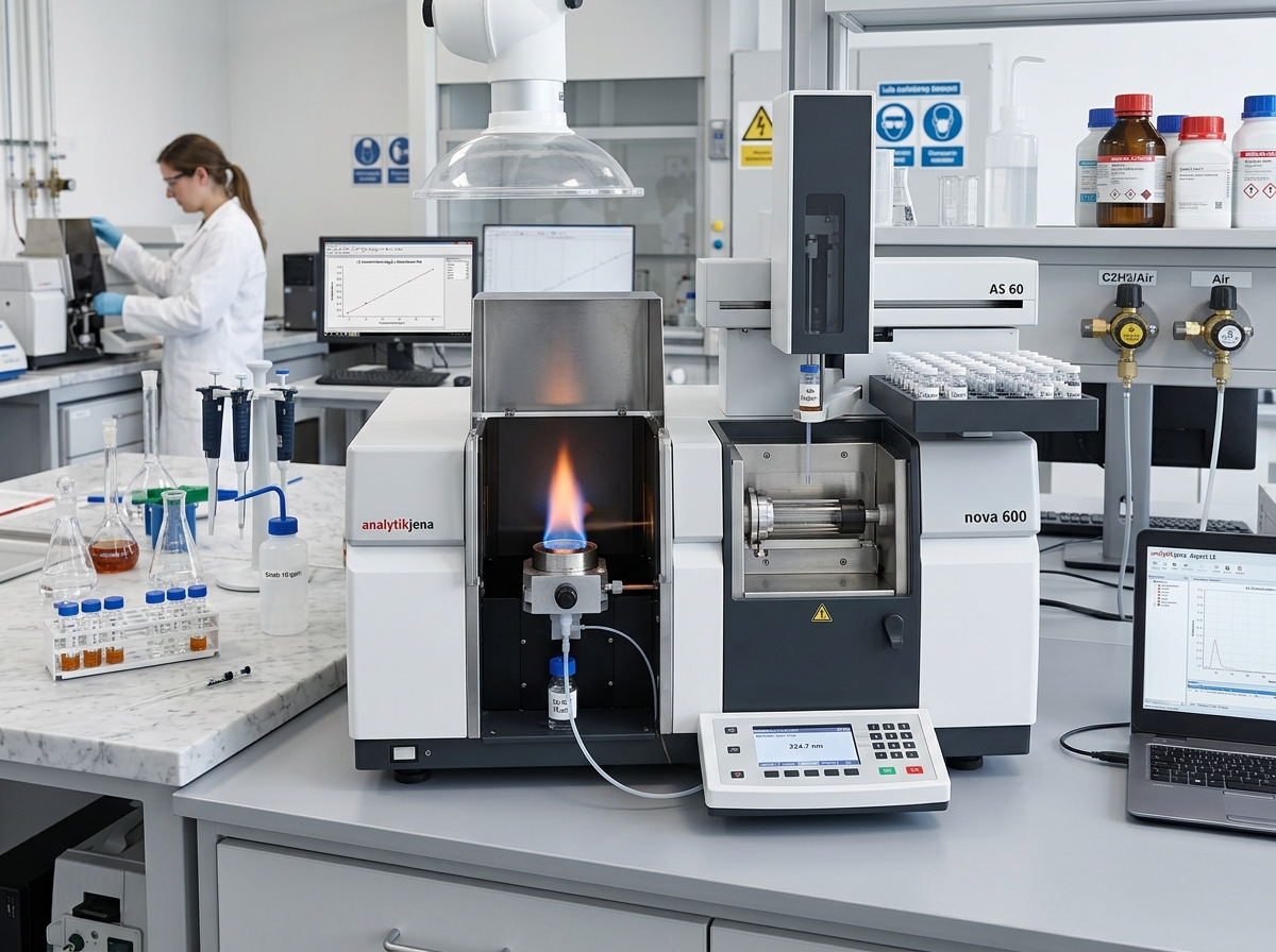 Analytik Jena contrAA 800 Atomic Absorption Spectrometer