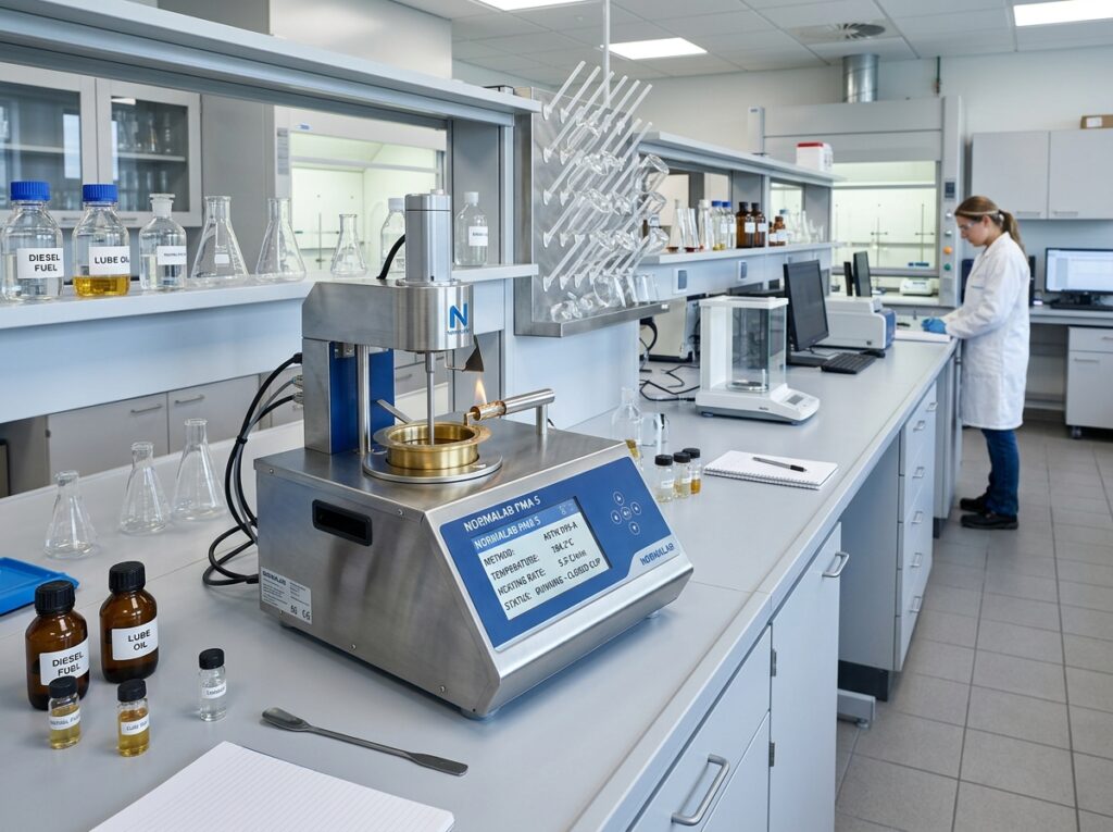 Normalab Automated Flash Point Tester (Pensky-Martens)