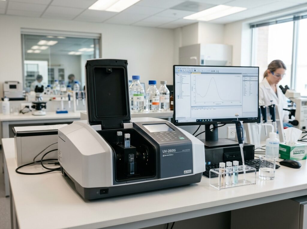 Shimadzu UV-1800 Double-Beam Spectrophotometer